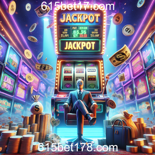 A Emoção dos Jackpots Progressivos em 615bet17.com